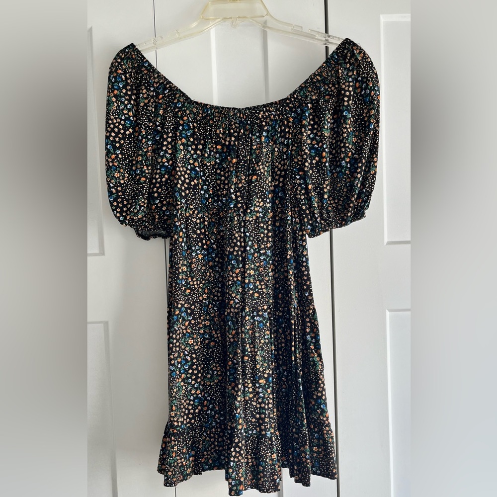 Wild Fable Floral Off the Shoulder Dress | Size XSw